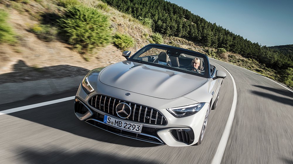 The all-new Mercedes-AMG SL convertible