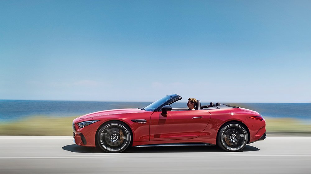 The all-new Mercedes-AMG SL convertible