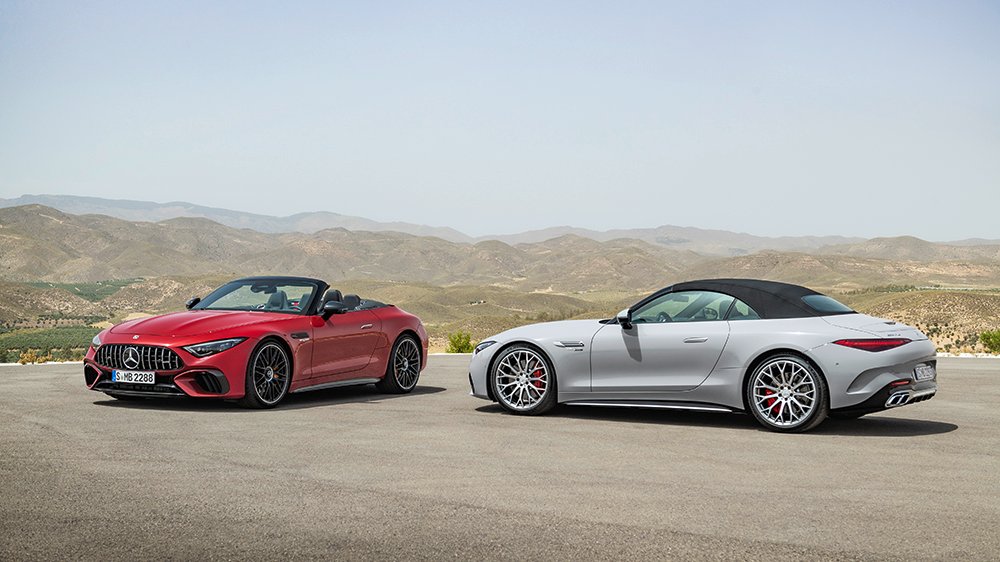 The all-new Mercedes-AMG SL convertible