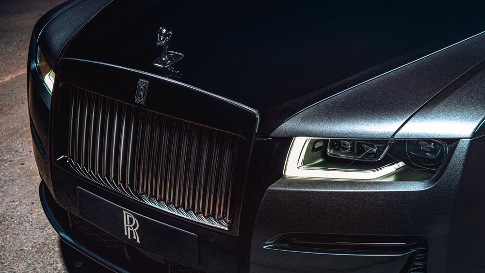 The 2022 Rolls-Royce Black Badge Ghost.