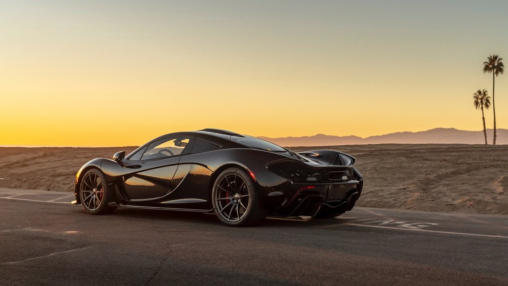 A 2015 McLaren P1 hypercar.