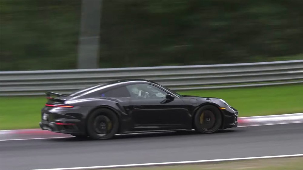 Porsche 911 Turbo Hybrid prototype undergoes testing at Nürburgring