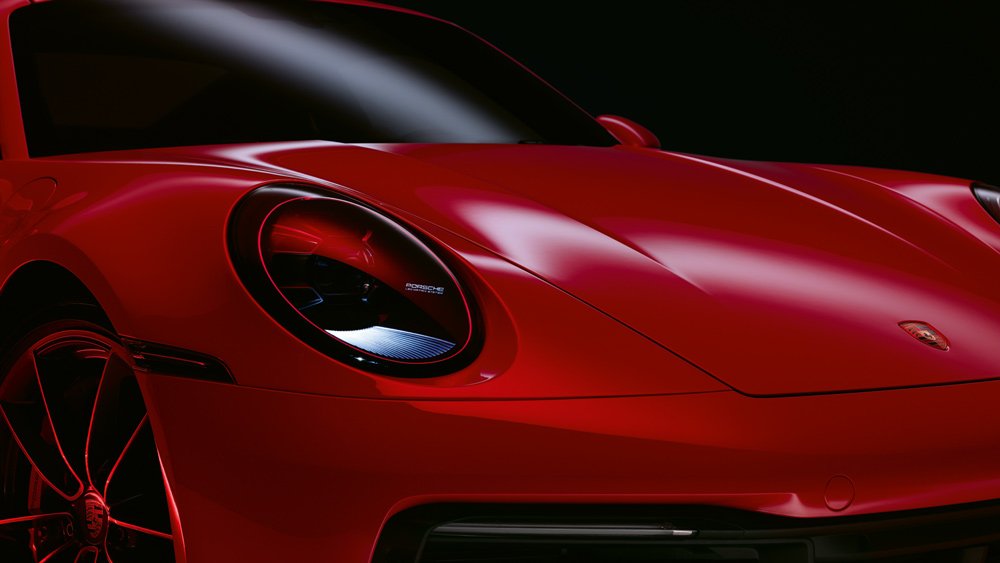 A 2019 Porsche Carrera 4.