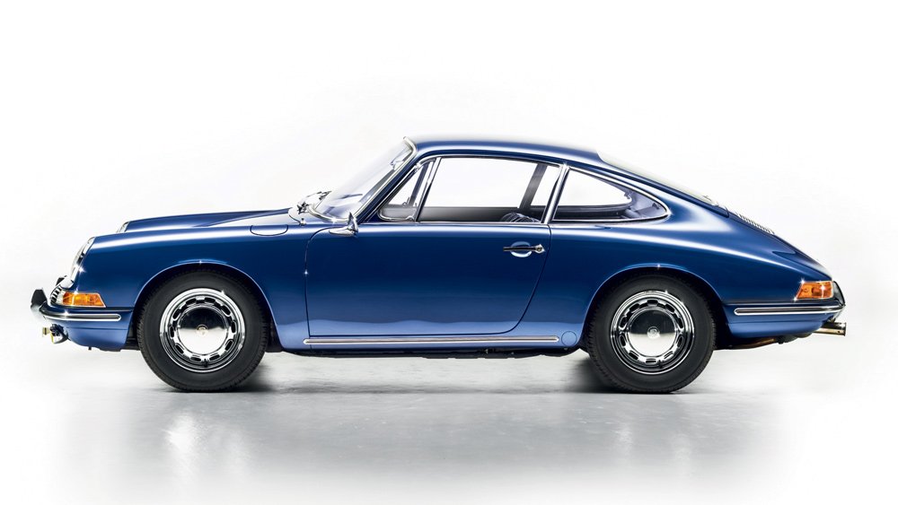 An example of Porsche's original 911 (first referenced as the 901), built from 1963 through 1964.