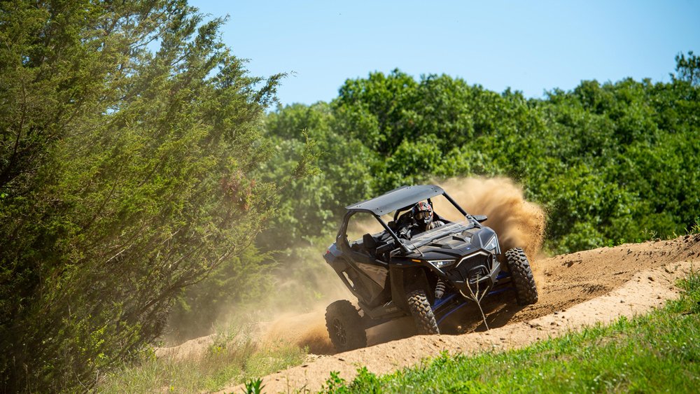 The 2022 Polaris RZR Pro XP on the trail.