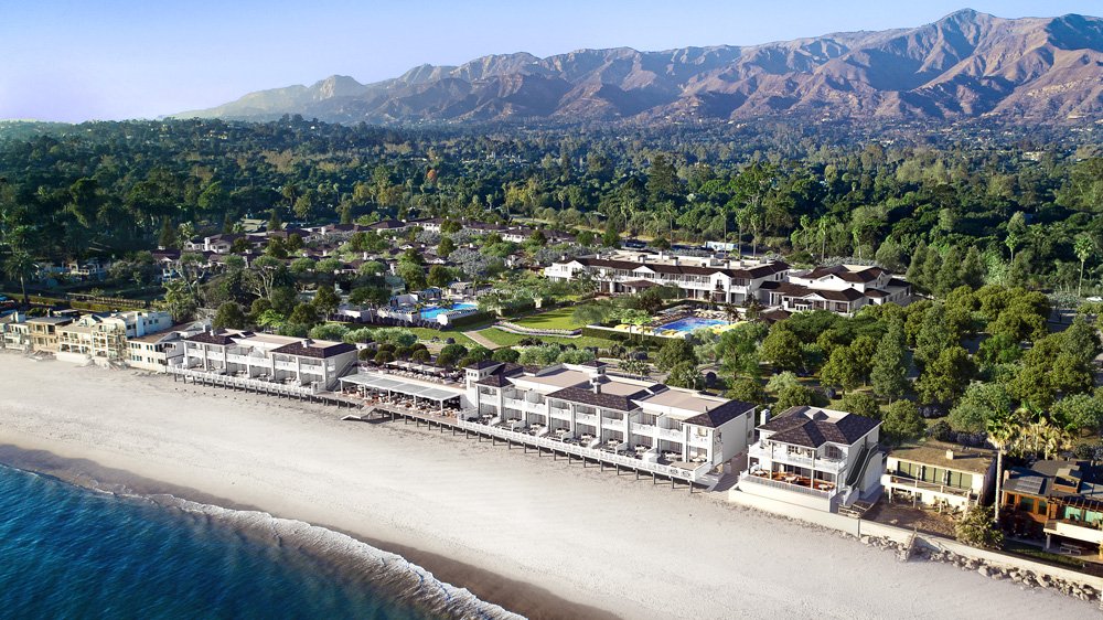 Rosewood Miramar Beach Montecito aerial