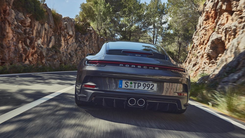 A 2022 Porsche 911 GT3 with Touring Package.