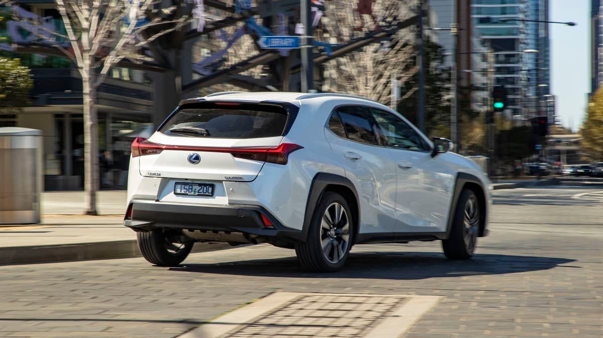 2021 Lexus UX250h Sports Luxury FWD v Mini Countryman SE Mini Yours Hybrid comparison-2