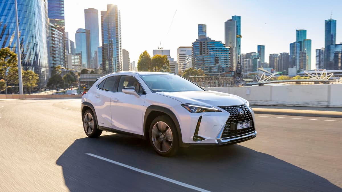 2021 Lexus UX250h Sports Luxury FWD v Mini Countryman SE Mini Yours Hybrid comparison-0