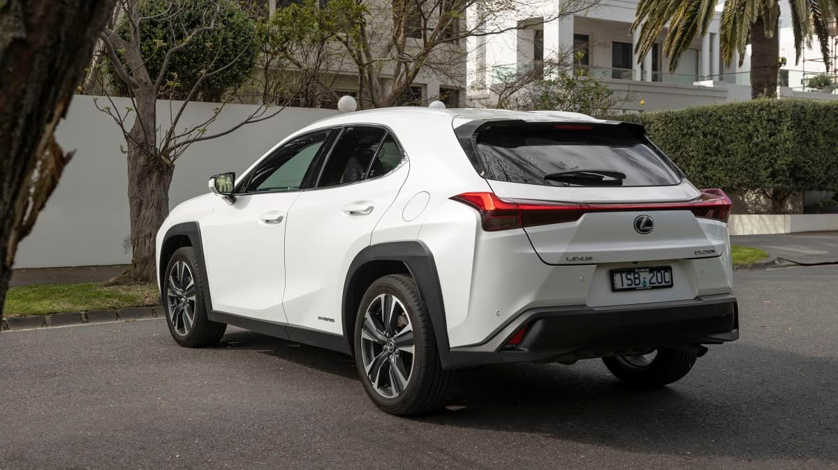 2021 Lexus UX250h Sports Luxury FWD v Mini Countryman SE Mini Yours Hybrid comparison-0
