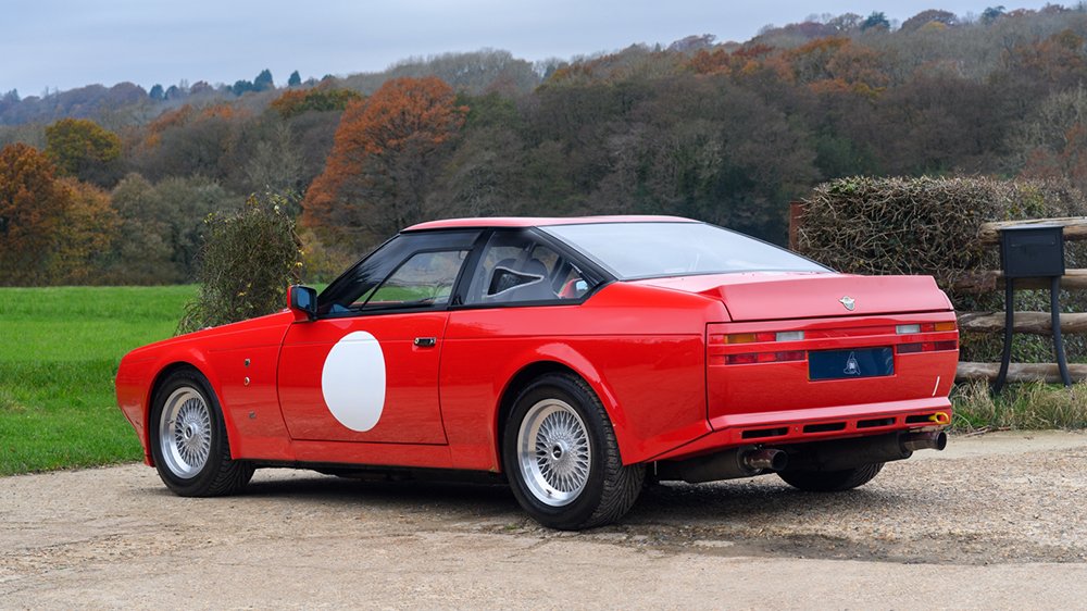 Rowan Atkinson's 1986 Aston Martin V8 Vantage Zagato race car