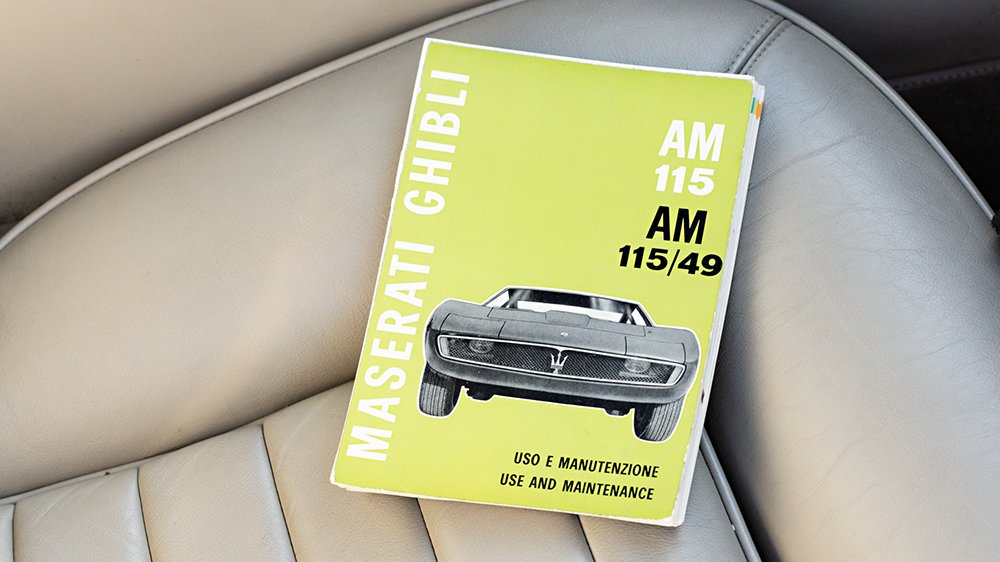 1970 Maserati Ghibli 4.9 SS 1970 Maserati Ghibli 4.9 SS