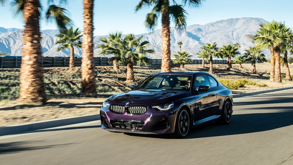 Driving the 2022 BMW M240i xDrive.