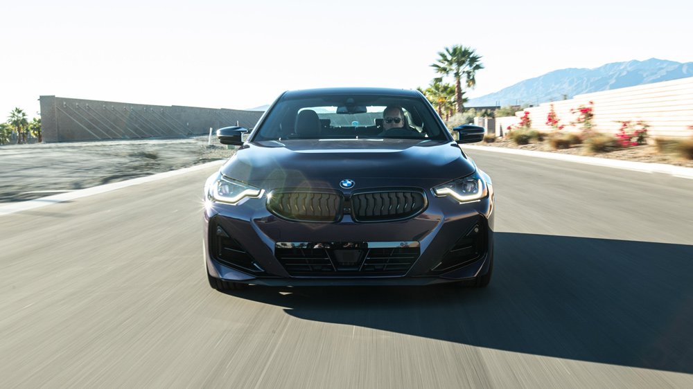 Driving the 2022 BMW M240i xDrive.