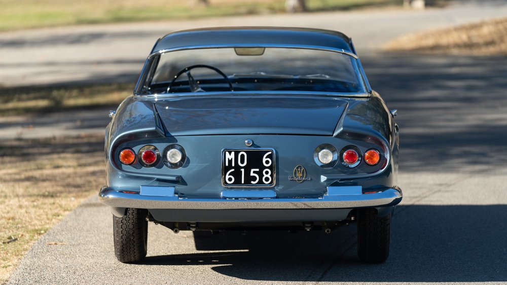 A 1959 Maserati 5000 GT, one of only three of its kind ever built.