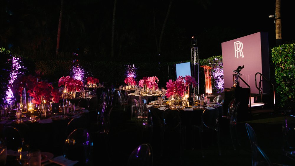 The Rolls-Royce Phantom Phenom dinner at the W South Beach in Miami Beach.