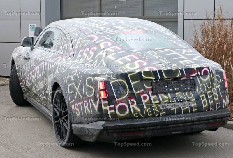 Rolls Royce Spectre First All Electric Rolls Royce Caught Testing