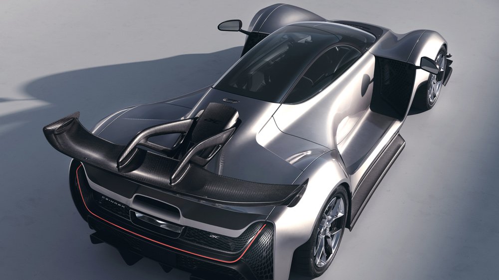 The Czinger 21C hypercar.