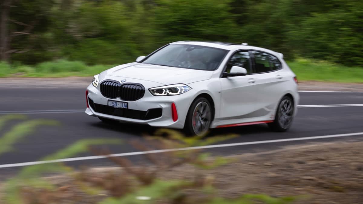 2022 BMW 128ti v 2021 Volkswagen Golf GTI comparison-0