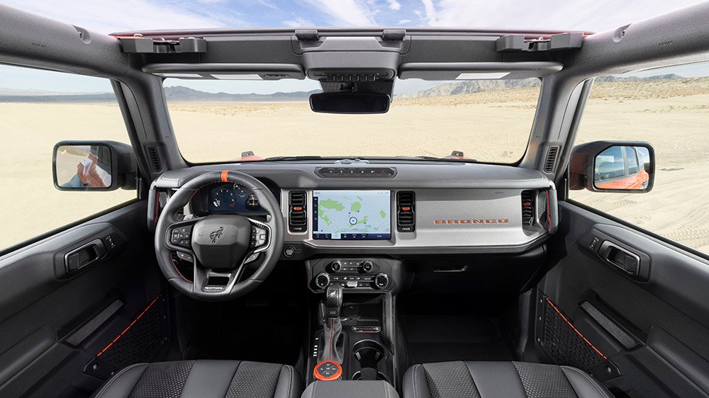 Inside the 2022 Bronco Raptor