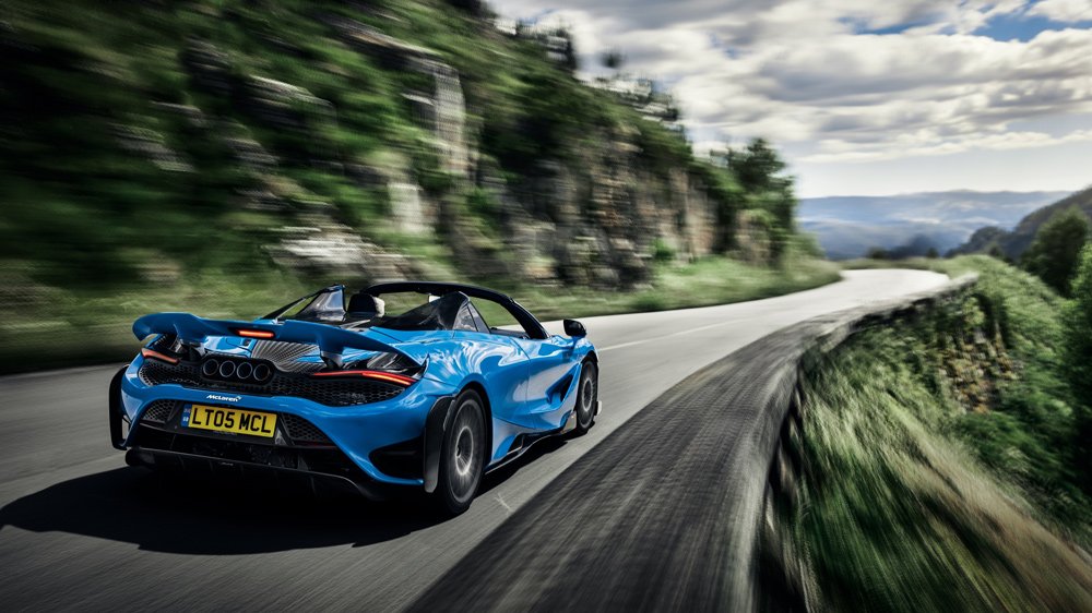 Driving the McLaren 765LT Spider supercar.