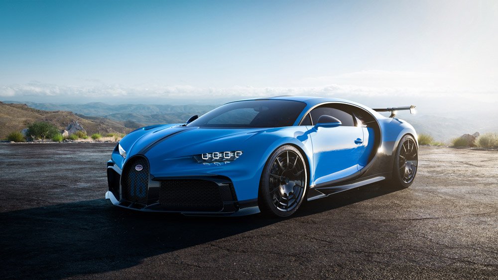 The Bugatti Chiron Pur Sport.