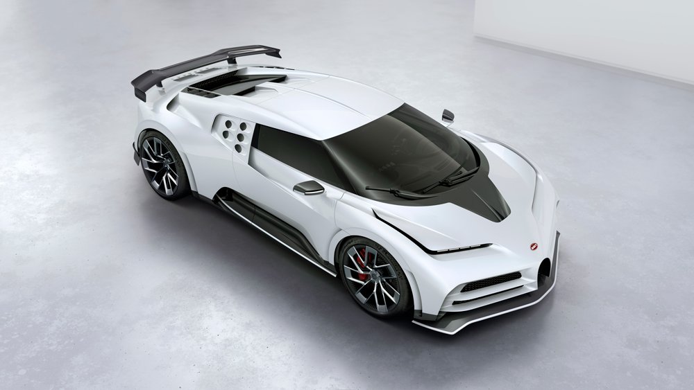 The Bugatti Centodieci.