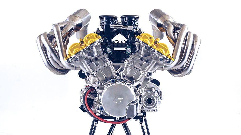The Gordon Murray Automotive T.33's V-12 engine