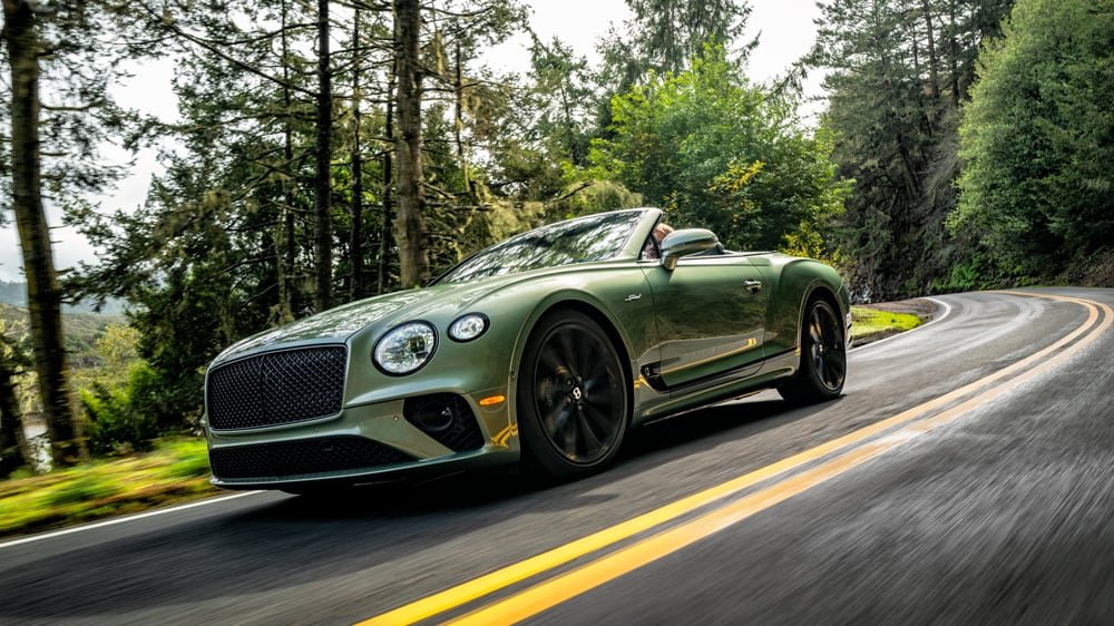 The Bentley Continental GT Speed.