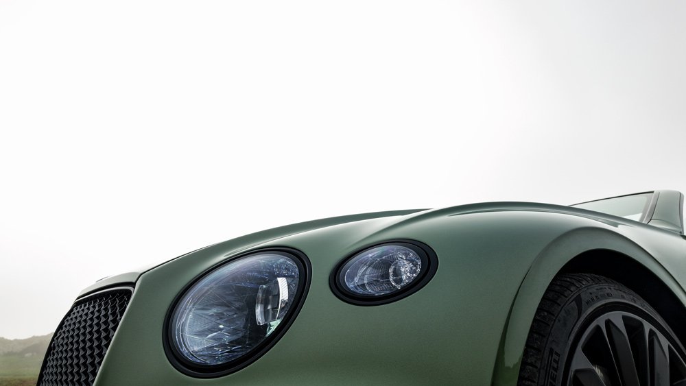 The Bentley Continental GT Speed.