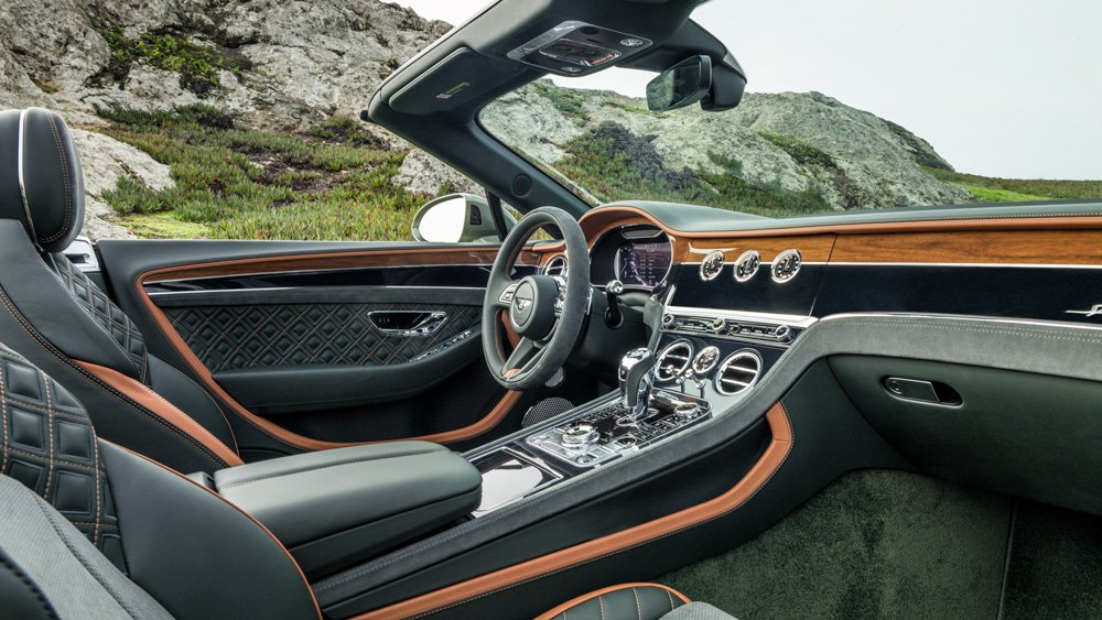 The Bentley Continental GT Speed.