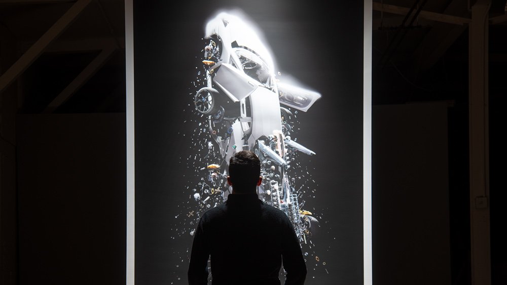 Lamborghini's first NFT of commissioned art is a piece by Swiss photographer Fabian Oefner.