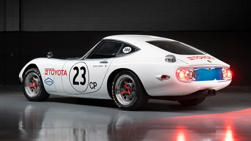 One of three examples of the 1967 Toyota-Shelby 2000 GT.