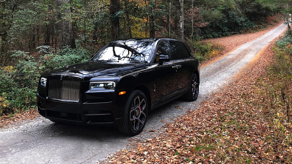 The Rolls-Royce Cullinan Black Badge.
