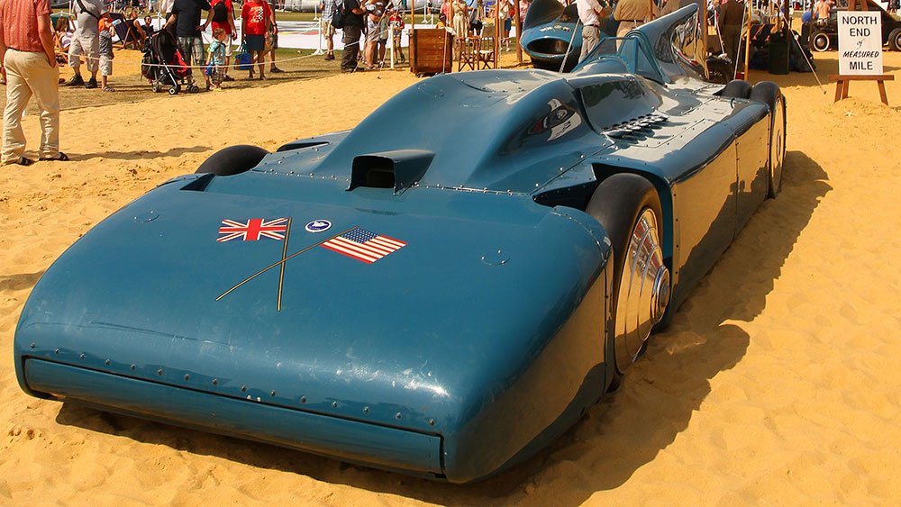 Campbell-Railton Blue birdGoodwood Festival of Speed 2013, Chichester, West Sussex, Britain - 14 Jul 2013