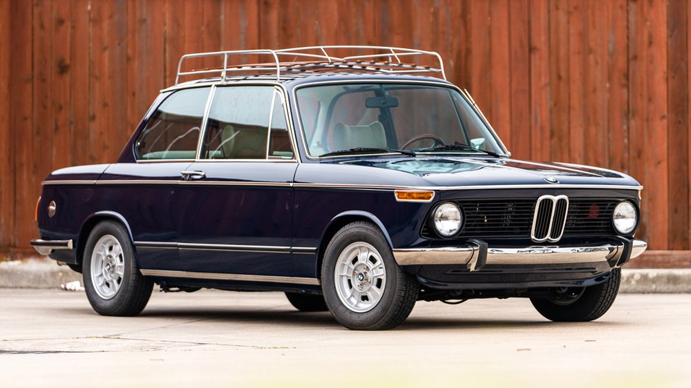 A 1974 BMW 2002 tii.