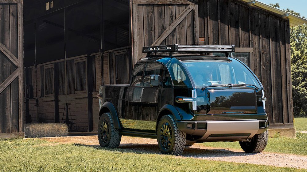 Canoo's all-electric pickup truck concept