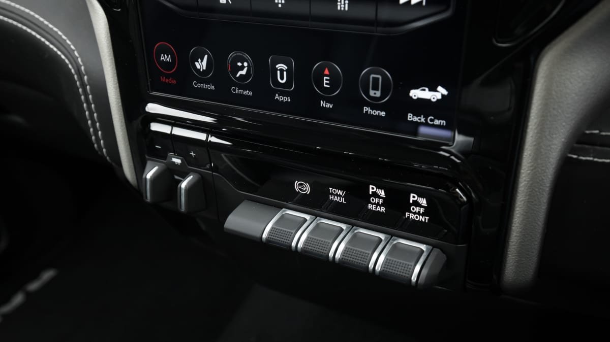 2021 Chevrolet Silverado 1500 LTZ Premium v 2022 Ram 2500 Laramie comparison-2