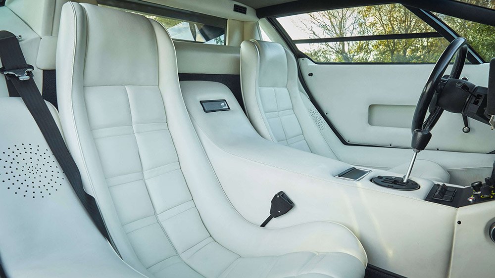 Inside the 1981 Countach LP 400S