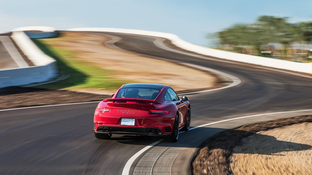 The Porsche Experience Center in Carson, Calif.