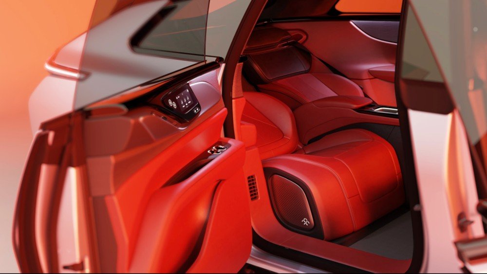 Faraday Future FF 91 back seats