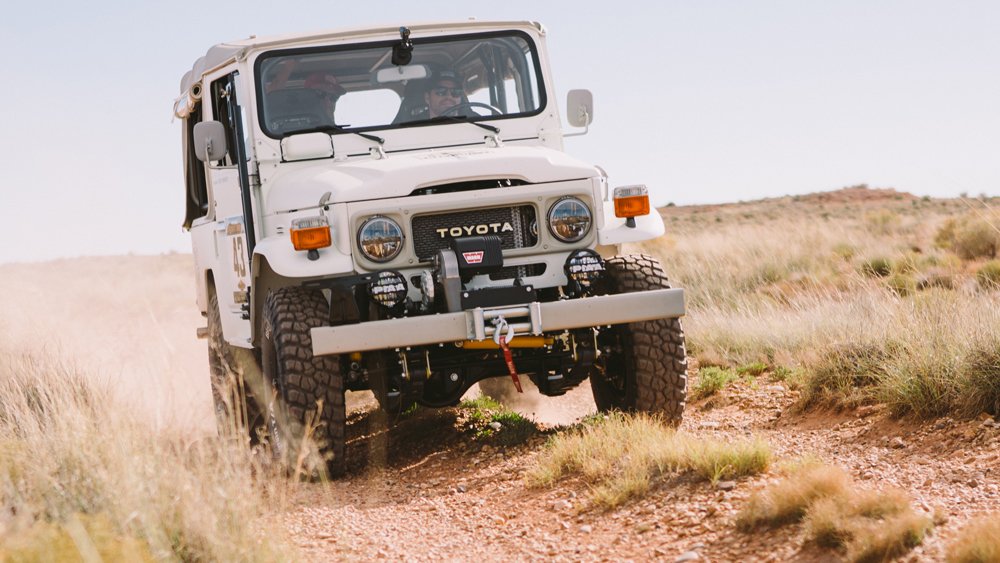 A Toyota Land Cruiser restomod from Juan Calle's FJ Company.