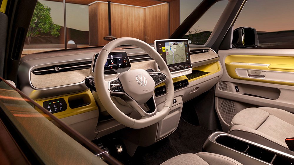 Inside the Volkswagen ID. Buzz