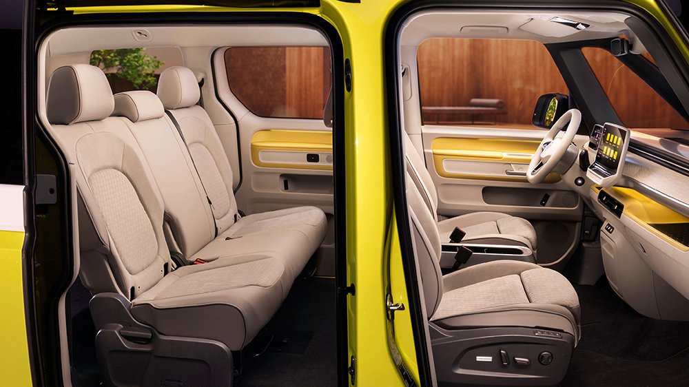 Inside the Volkswagen ID. Buzz