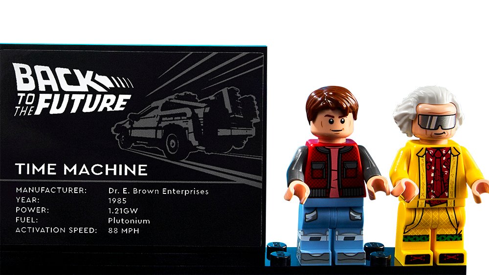Lego DeLorean