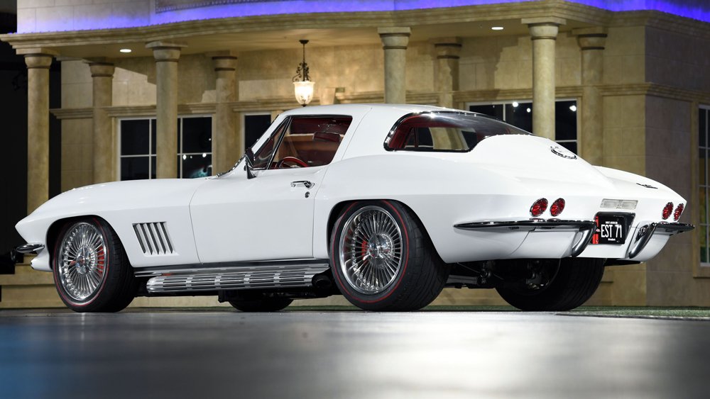 A 1967 Corvette restomod.