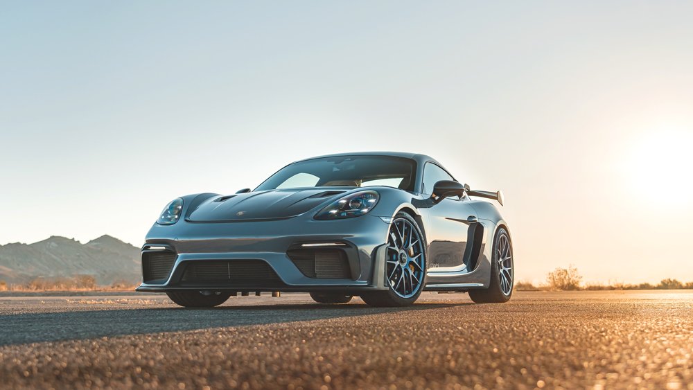 The 2022 Porsche 718 Cayman GT4 RS with the Weissach Package.