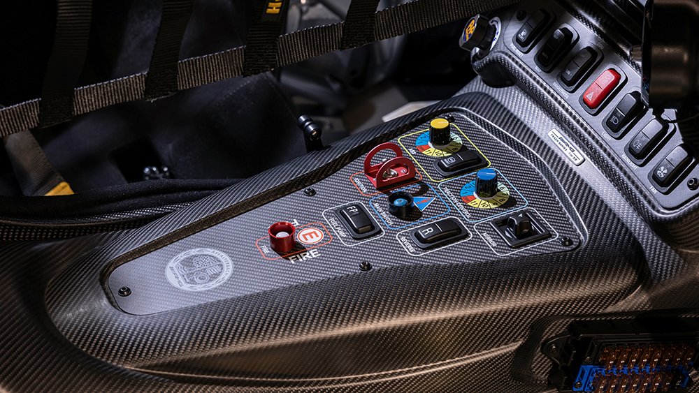 Mercedes-AMG GT Track Series Center Console