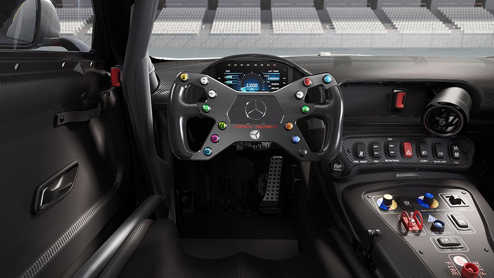 Mercedes-AMG GT Track Series Steering Wheel