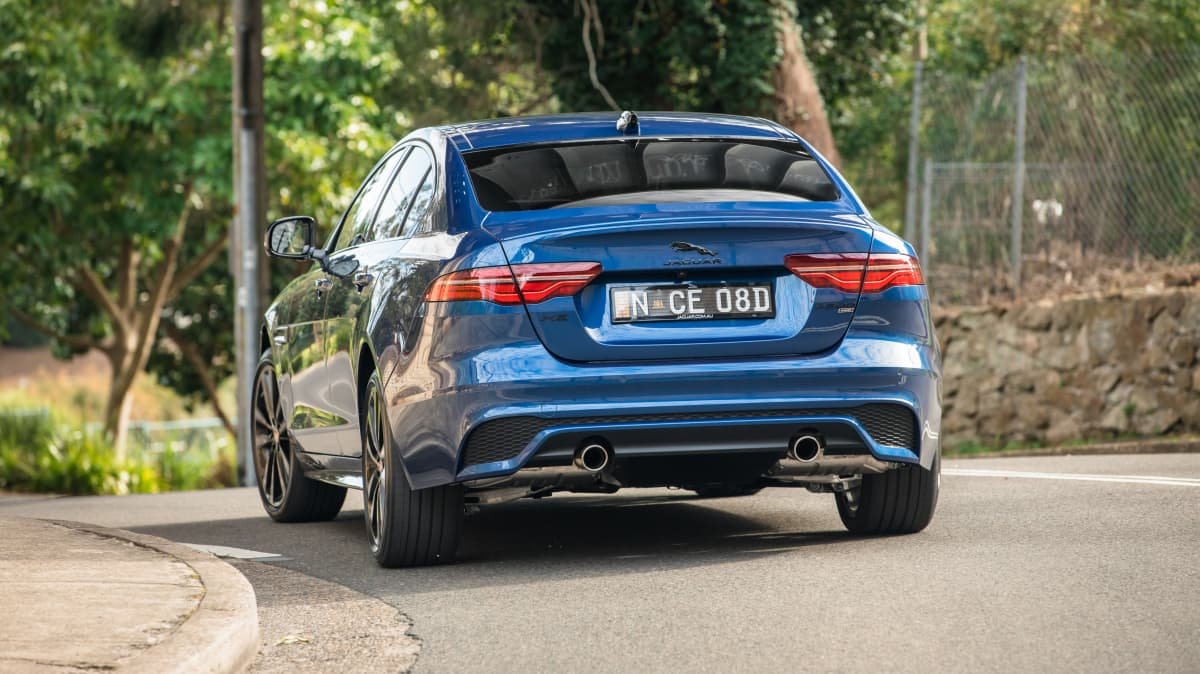 2022 Jaguar XE R-Dynamic Black P300 AWD v 2022 Lexus ES250 Luxury comparison-0